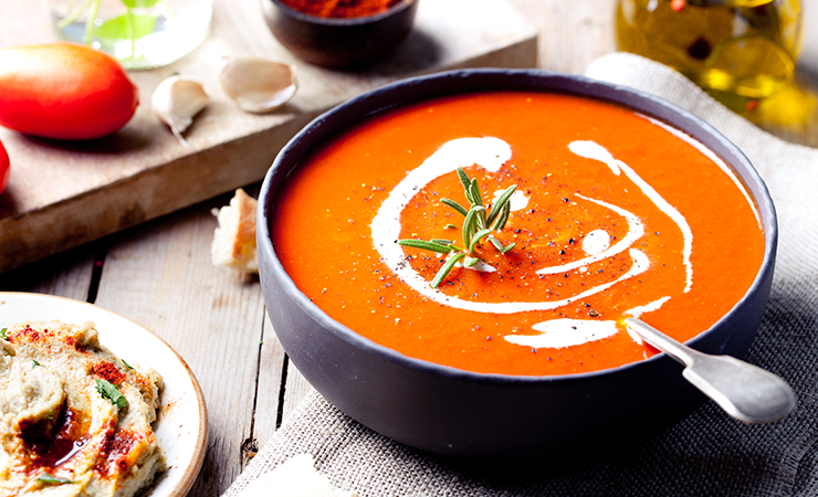 Thai-Spiced Butternut Squash Bisque With Lime and Chilies